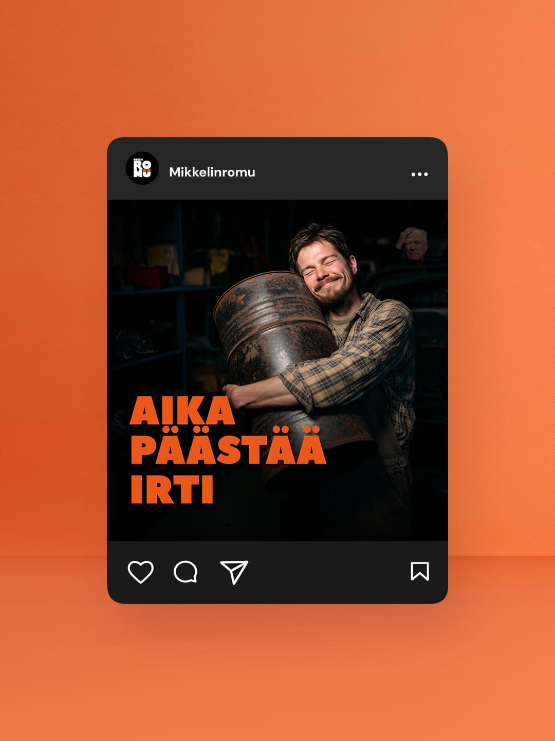 Kajo Brandsin referenssi, Mikkelin Romu.