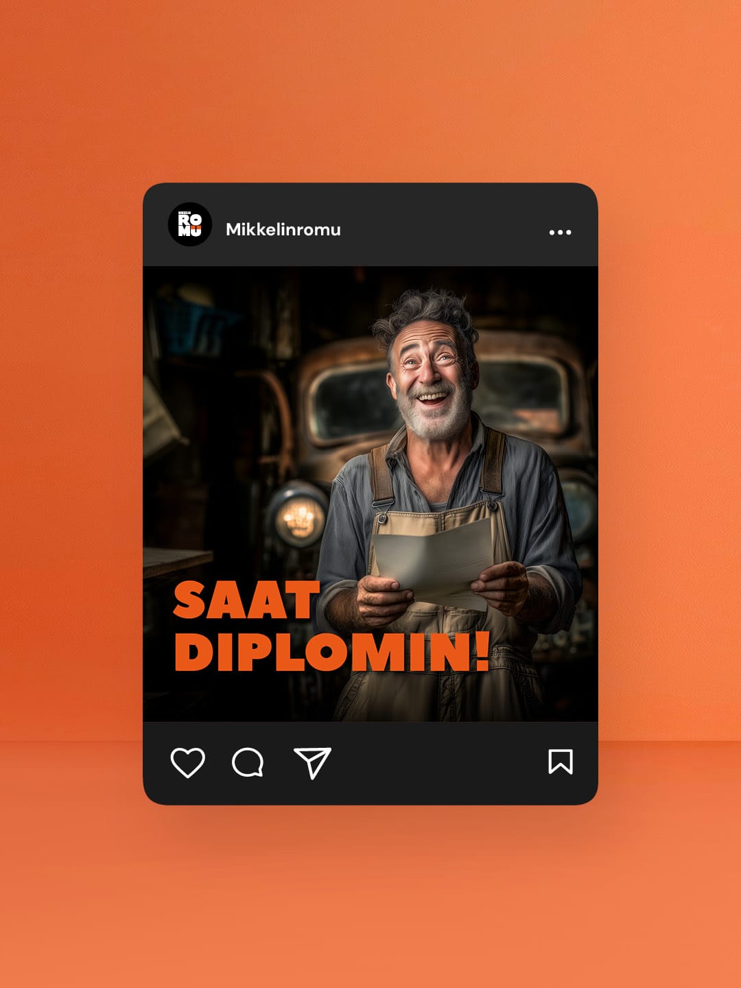 Kajo Brandsin referenssi, Mikkelin Romu.