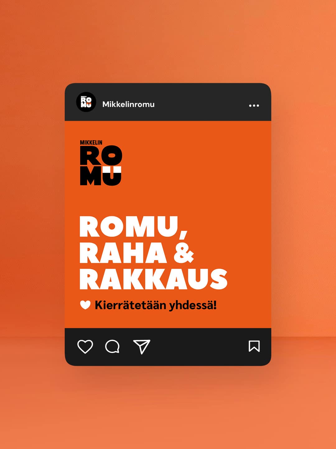 Kajo Brandsin referenssi, Mikkelin Romu.