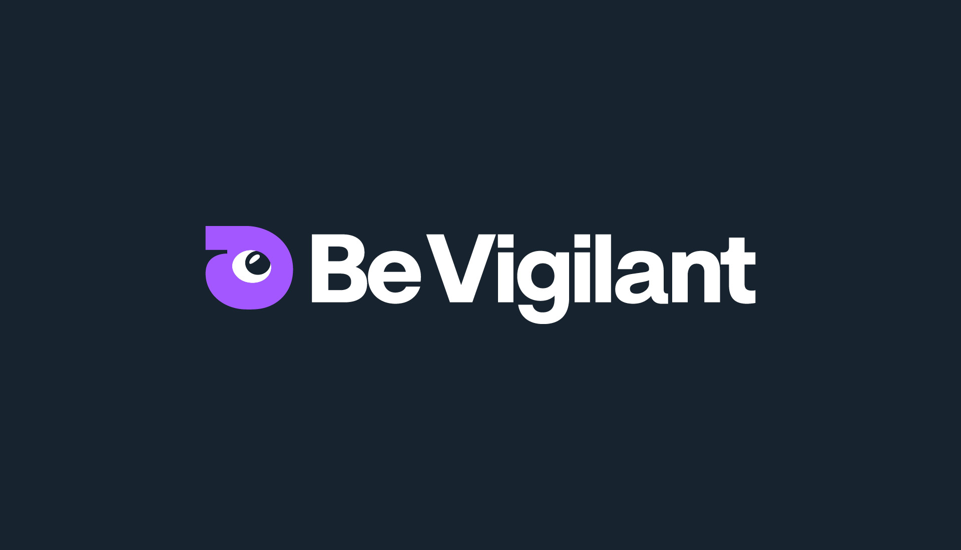 Be Vigilant, Kajo Brands, referenssi. Logo.