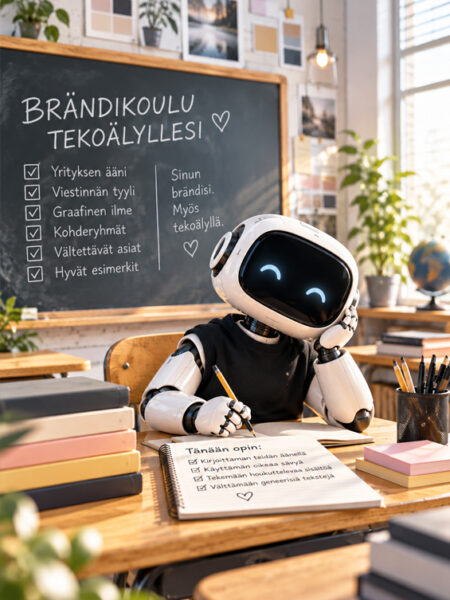 Kajo Brands, brändikoulutus tekoälylle